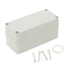 WSFS 7,1 дюймов x 3,2 дюймов x 3,4 дюймов (180 мм x 80 мм x 85 мм) ABS пыле IP65 распределительная коробка Универсальный электрический корпус проект