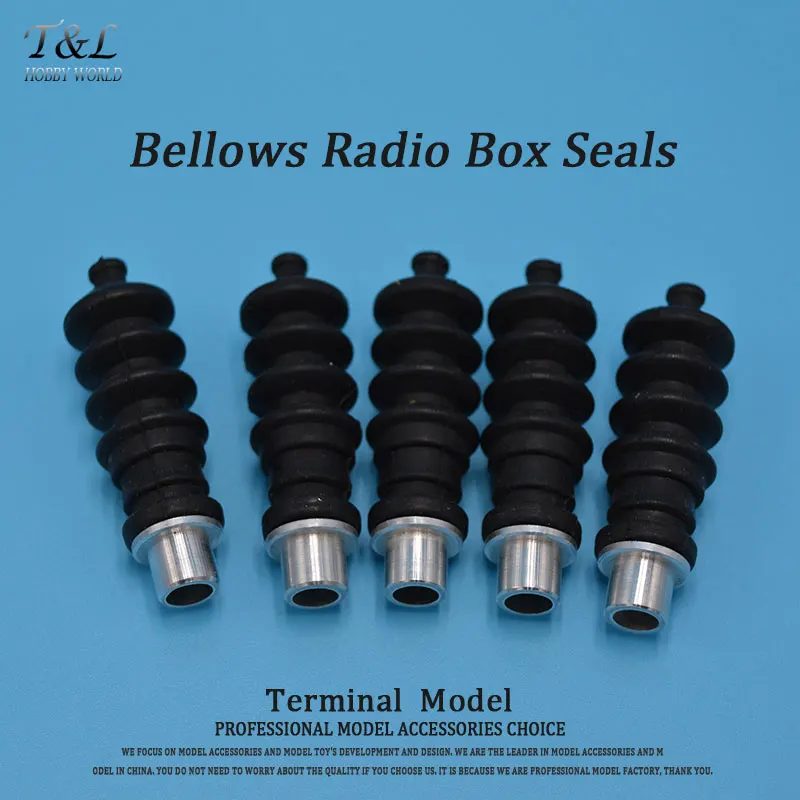 Buy 1PC RC Boat Aluminium fittings and Rubber Bellows