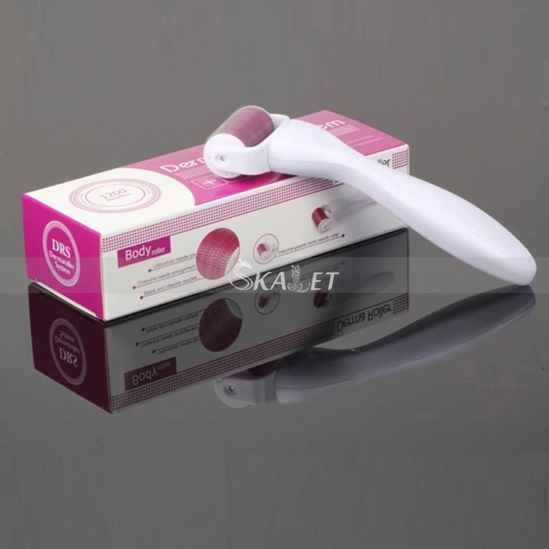 プロ Drs10 針マイクロニードルダーマスローラー Dermaroller のためのスキンケアとボディ治療美容サロン Derma Roller Aliexpress
