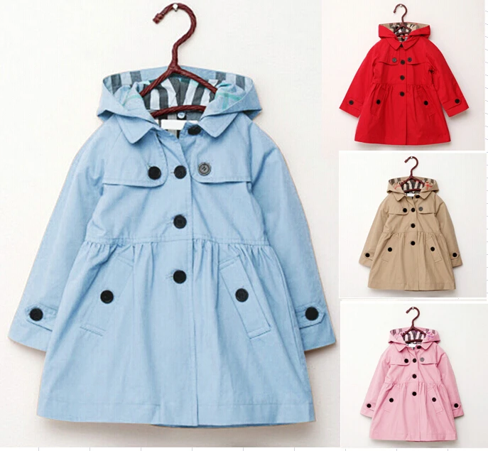 Girls Spring Coats Han Coats