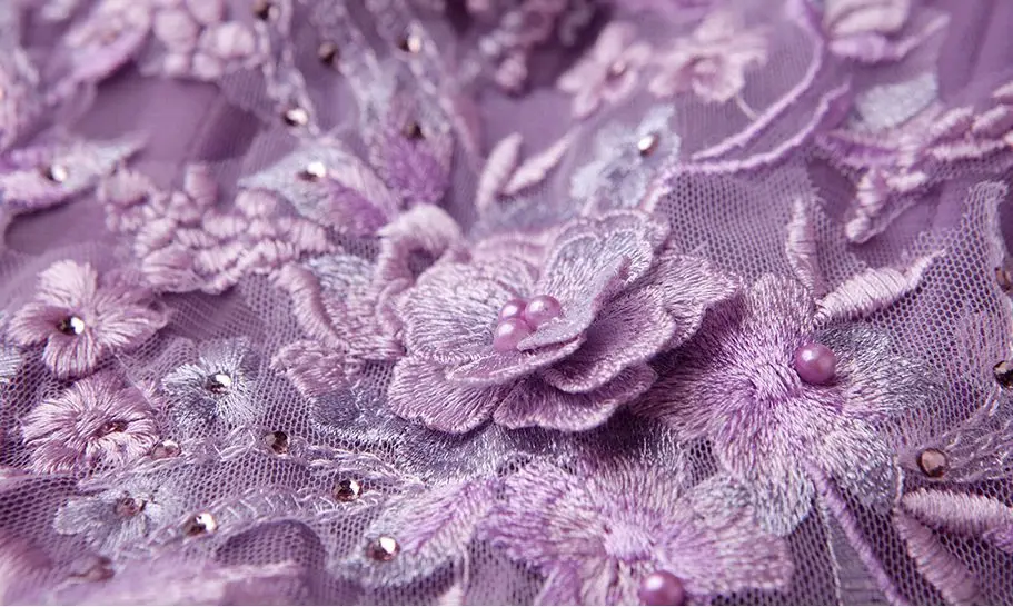 Фиолетовые платья для выпускного вечера Длинные выпускные Спагетти ремень с открытыми плечами аппликации кружевные со стразами трапециевидные V образным вырезом тюлевые вечерние платья