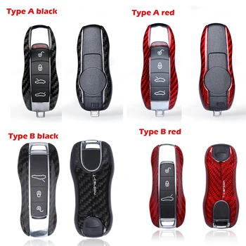 

Key Cover Case For Porsche Panamera Boxster 981 Cayman 981 Carrera 991 Macan