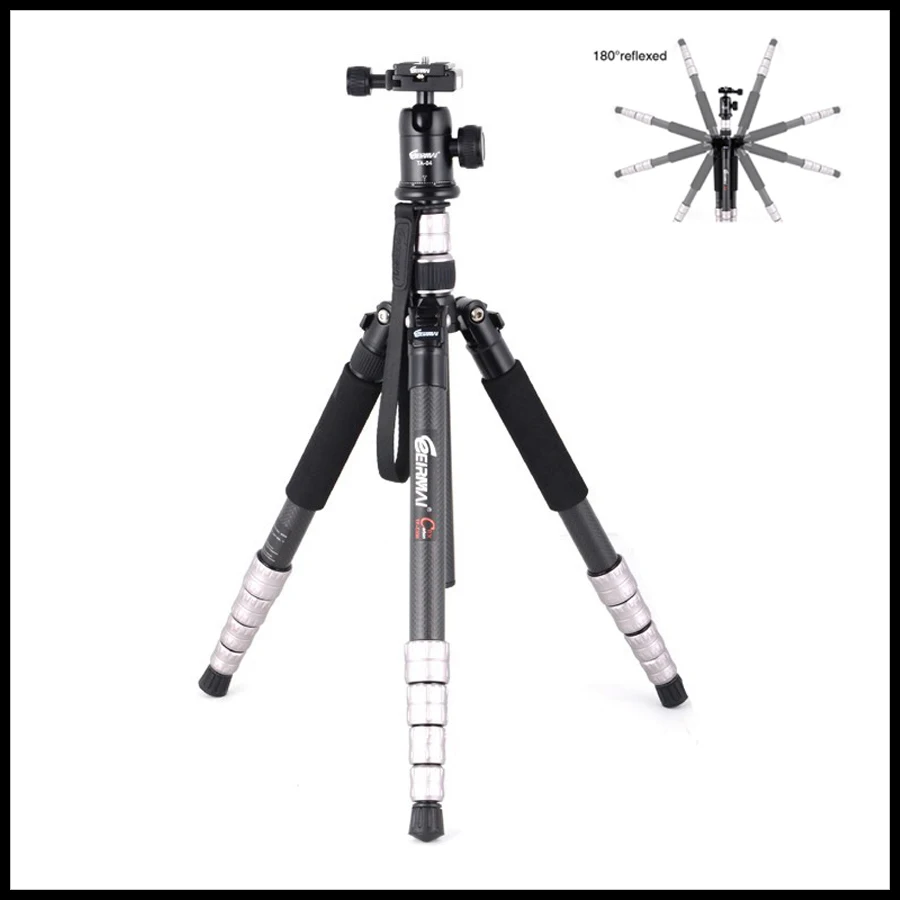 Free shipping high quality digital camera tripod carbon fiber tripod TP