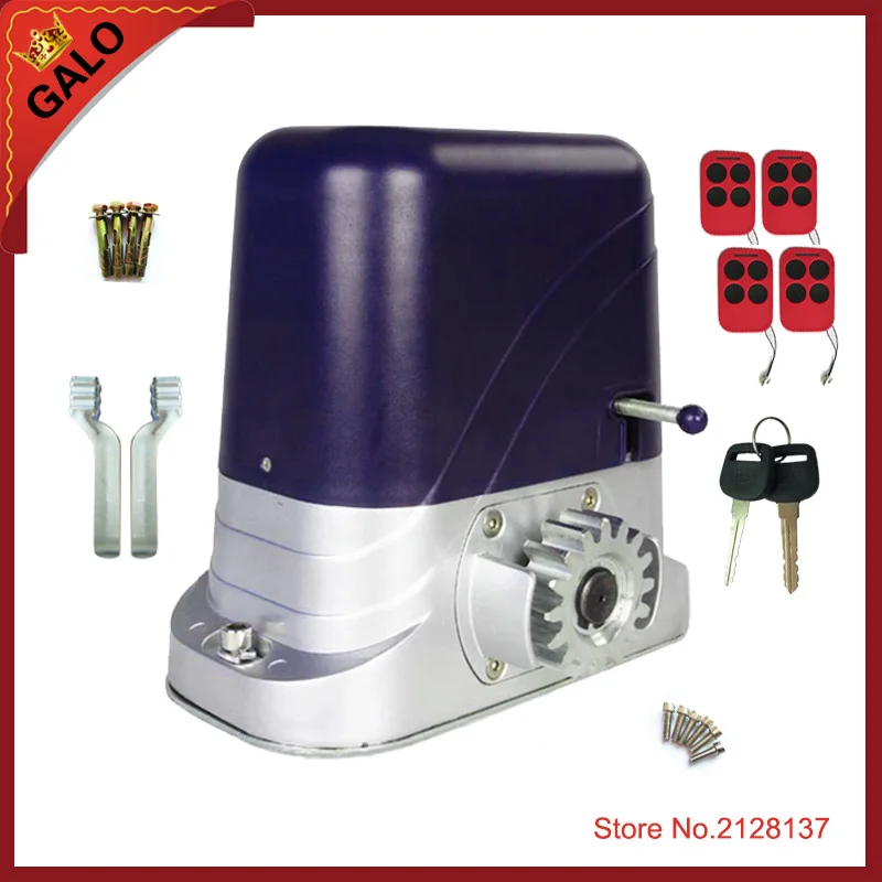 

heavy duty electric sliding gate motor/automatic gate opener engine move wheeled Gate with 4m nylon racks