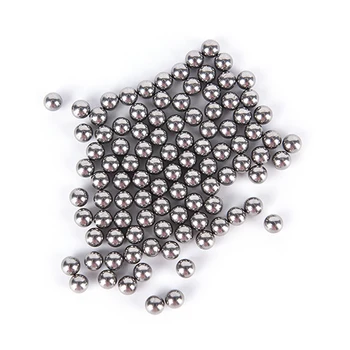 

1/100pcs/set 4mm High-carbon Steel Slingshot Ball Catapult Bow Steel Balls Hunting Slingshot
