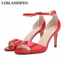2018 Summer Rome Women Sandals Brand Design Fashion High Heels Ankle Strap Sandal Luxcury Gladiator Ladies Shoes NLK-C0038 цена 2018 Summer Rome Women Sandals Brand Design Fashion High Heels Ankle Strap Sandal Luxcury Gladiator Ladies Shoes NLK-C0038 цены онлайн