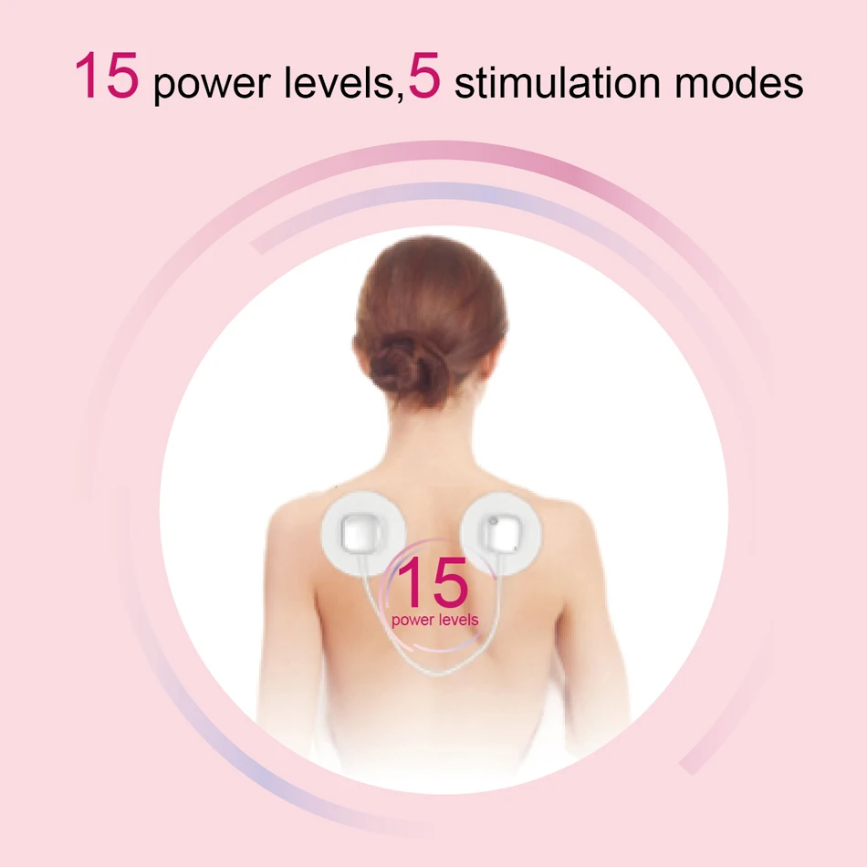 JUMPER Health Care Tool Mini TENS Therapy Device muscle stimulator Massager Electroacupuncture therapy machine JPD-100ES    (7)