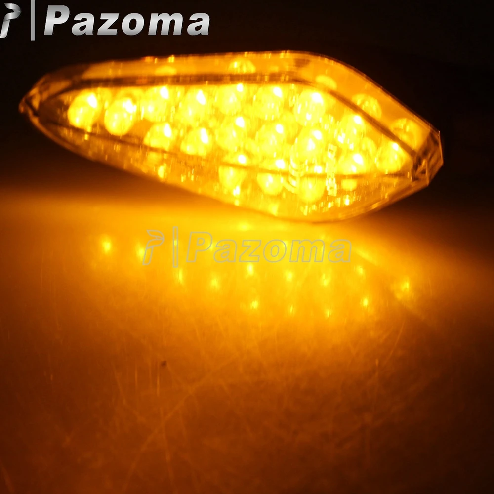 Pazoma абсолютно новый 18 LED универсальный Передний Задний Chear Янтарный указатель