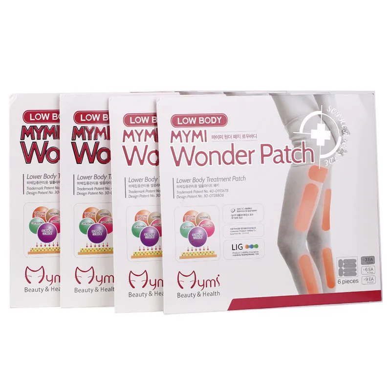 54piece/3box Model Favorite MYMI Wonder slim Patch For leg body