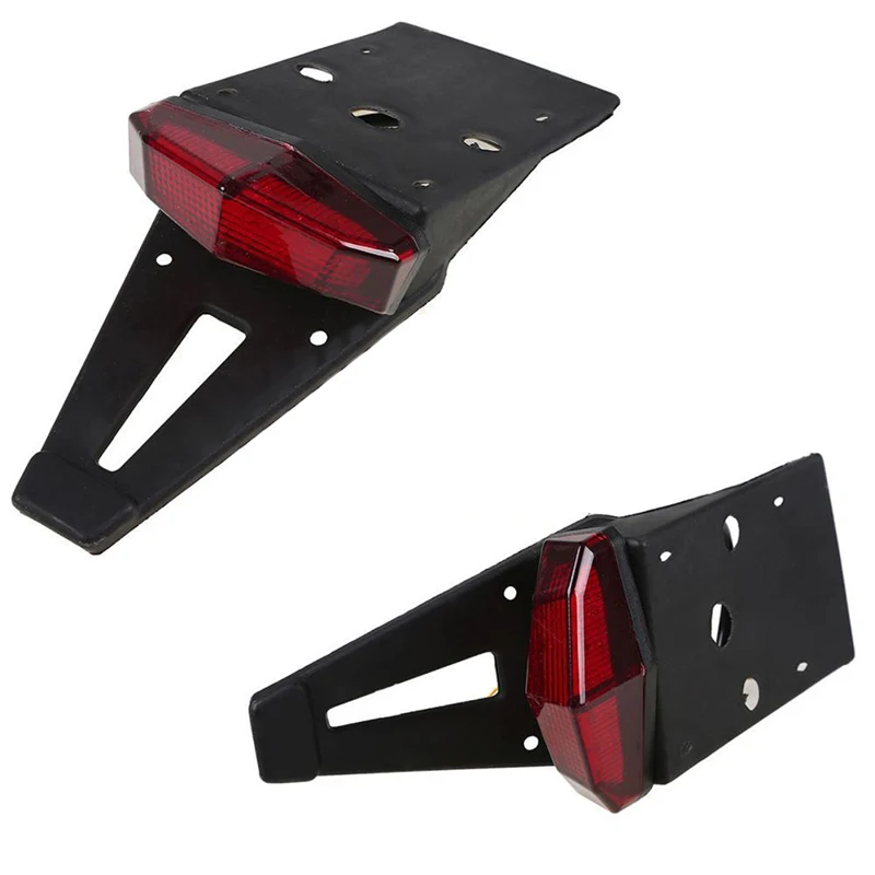 

Rear Fender Brakes LED Tail Lights Off-Roads Motocross Dual Sport Pit Dirt Bike