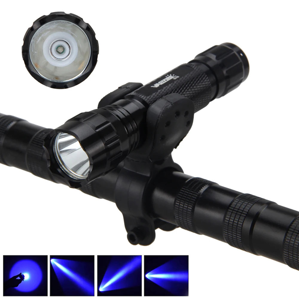 Buy Tactical Q5 LED WF 501B Blue Bicycle Bike Lights