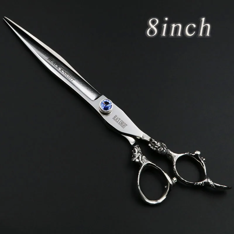 Black Knight 8 Inch Professional Pet Hair Scissors Hairdressing Barber