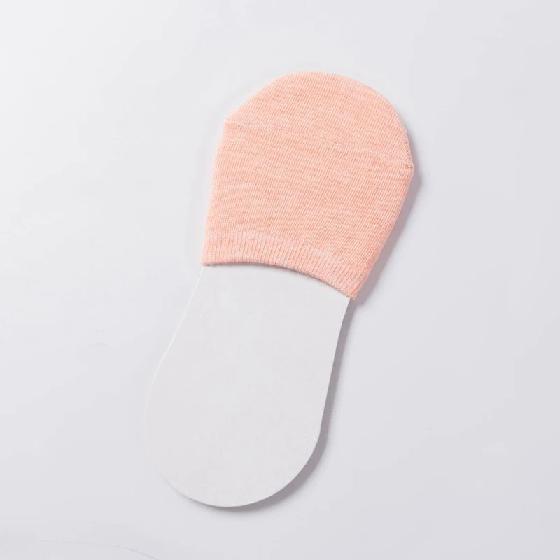 Забавные носки-башмачки для женщин и девочек, невидимые хлопковые однотонные мягкие короткие летние носки до щиколотки - Цвет: 8
