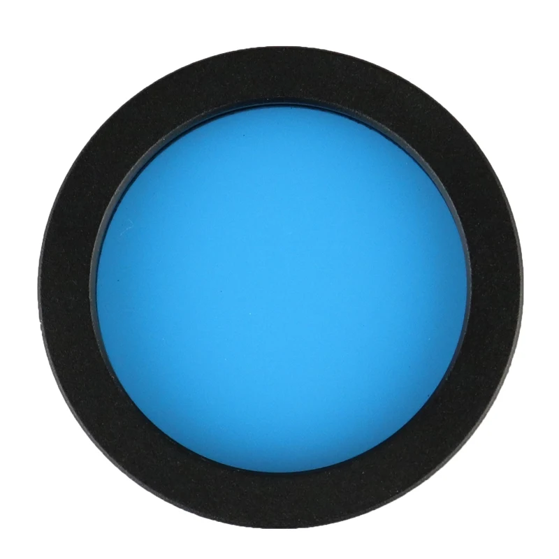 

2 Inch Telescope RGB Filter Astro Filters for Astronomical Telescopes Lens - Cyan Color