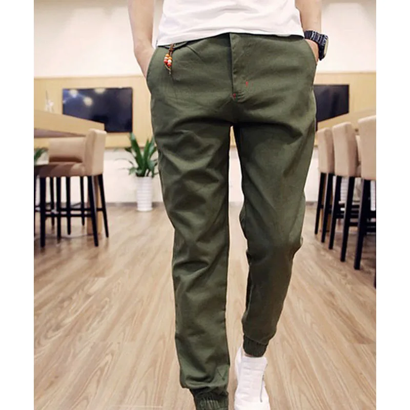 Mens Joggers Trousers 2017 New High Quality Brand Men Pants Convergent Sweatpants Free Shipping casual pants Plus Size S-5XL