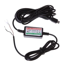 2 8m DC12V to DC5V Mini USB Micro USB Hard Wired Car Charger Power Inverter Converter