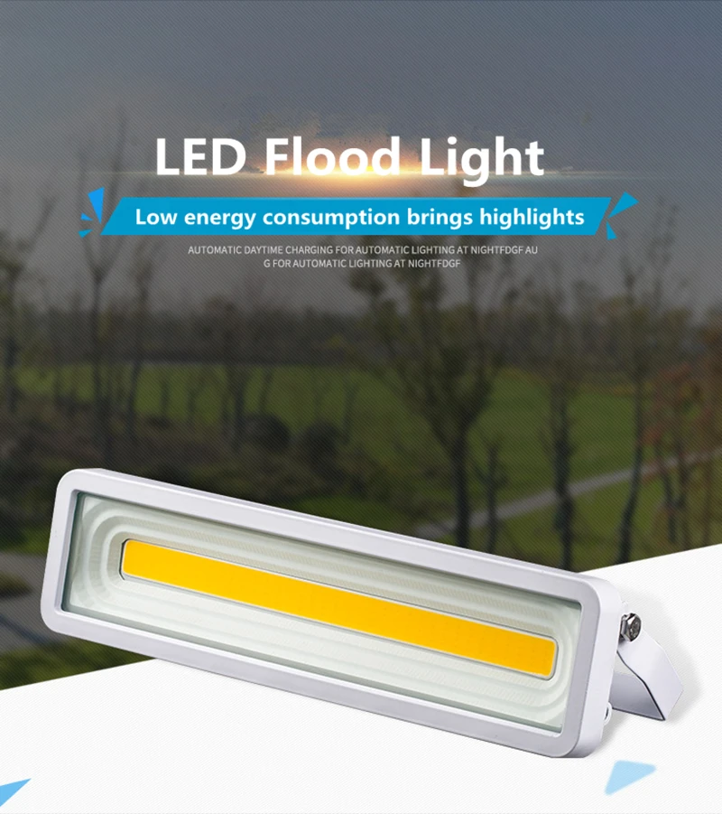 288 LED прожектор 50 Вт 100 220 в наружный COB Led Ligths квадратный Proyectuon настенный светильник