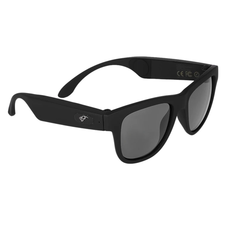 2019 New G1 Polarized Bone Conduction Headset Touch Control 9 Colors Smart Sunglasses Health Sports Wireless Bluetooth Headphone