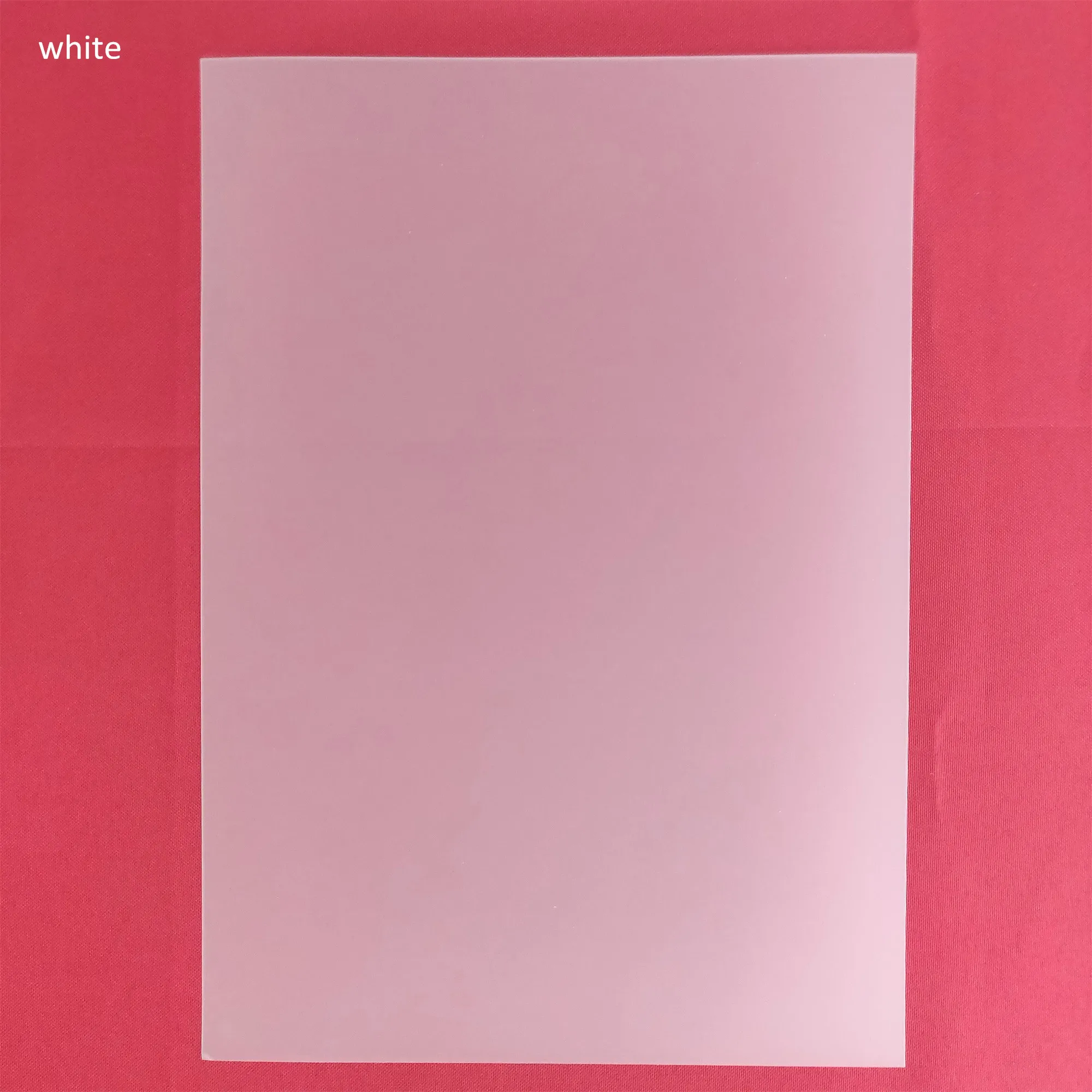 Дешево 5 штук 5 цветов голографическая проекционная пленка A4 210*290 мм образцы обратной проекции фильма темно прозрачный белый серый Цвет