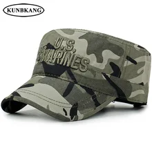 Высококачественная камуфляжная кепка с плоским верхом, бейсбольная кепка для мужчин, бейсбольная кепка для мужчин, камуфляжная кепка, тактическая Кепка для мужчин в морском стиле США