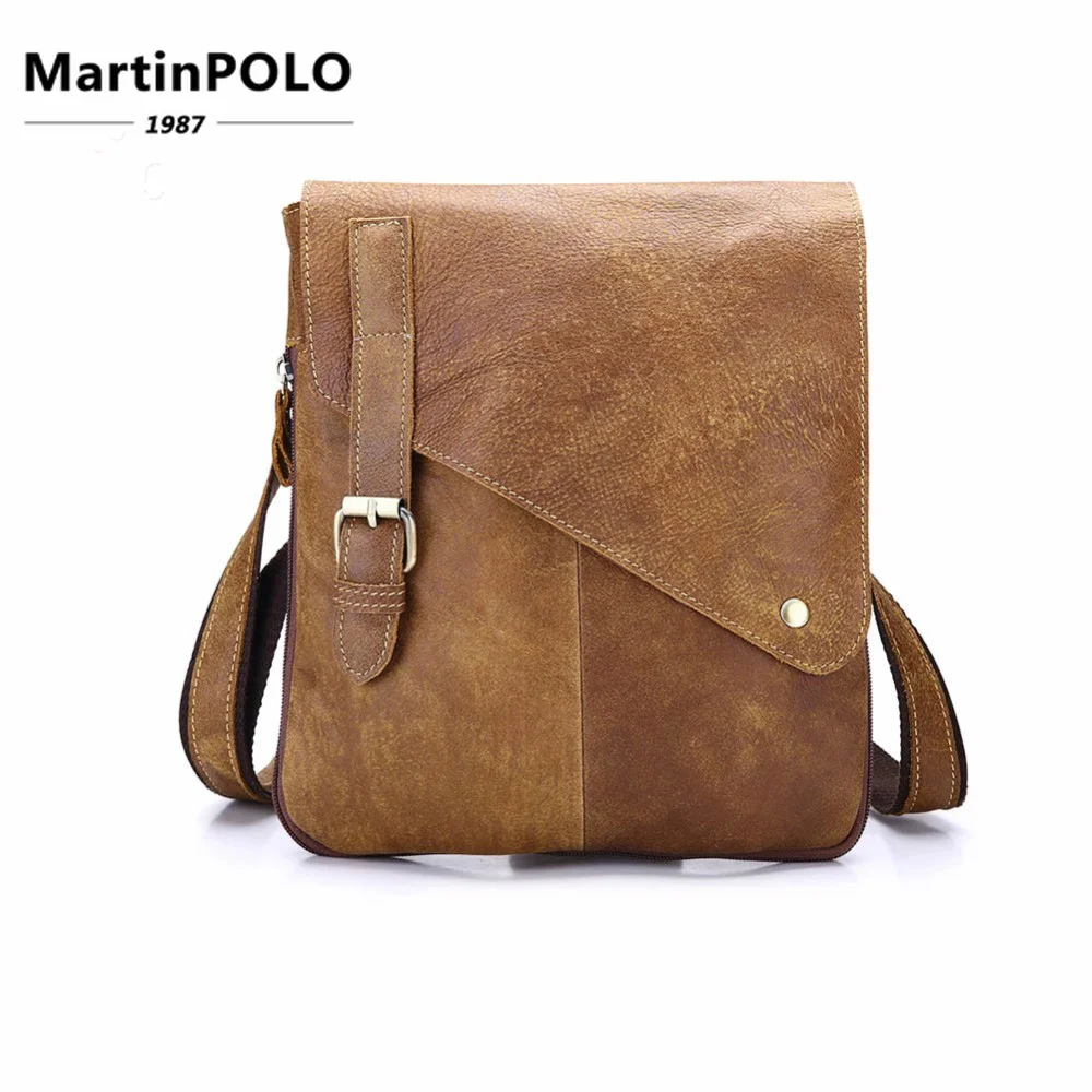 

Brand Men's Handbag Bag Genuine Leather Men Messenger Casual Crossbody Bag Business For Men's Gift Shoulder Bag hot-selling B205