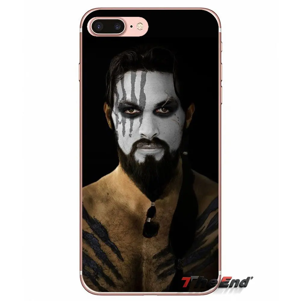 Красивый человек Джейсон Момоа для iPhone X 4 4S 5 5S 5C SE 6 6S 7 8 Plus Samsung Galaxy J1 J3 J5 J7 A3 A5 2016 2017