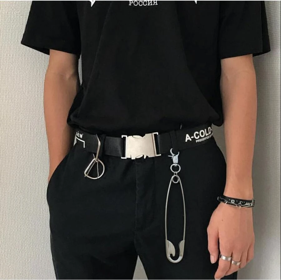 New PANTS KEYCHAIN Metal Belt Wallet Trouser Hip Hop Rock Punk Sreet KEYRING Men