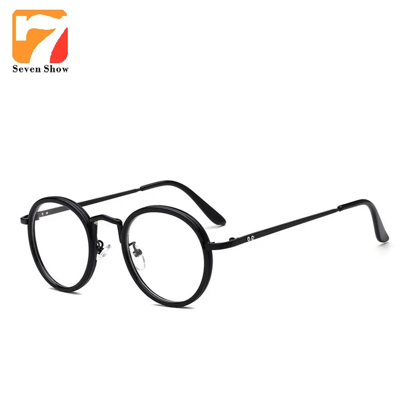 

Fashion Eyeglasses Vintage Clear Lens Round Glasses Frame Men Women Retro Computer Glasses Frames Male Eyewear Oculos De Grau