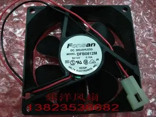 

Original Delta (Delta )DFB0812M dc12v 0.10A 8cmTwo -lane two- ball bearing Cooling fan