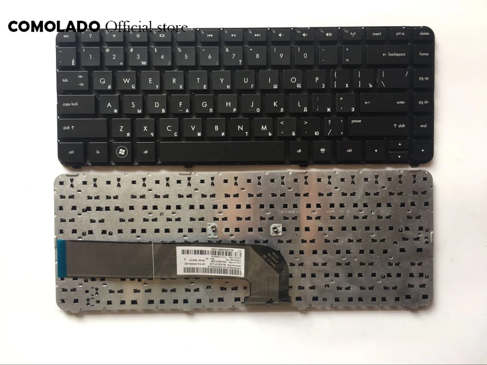 RU Русская клавиатура для HP Pavilion DV4 3000 черная без рамки RU|Клавиатуры замены| |