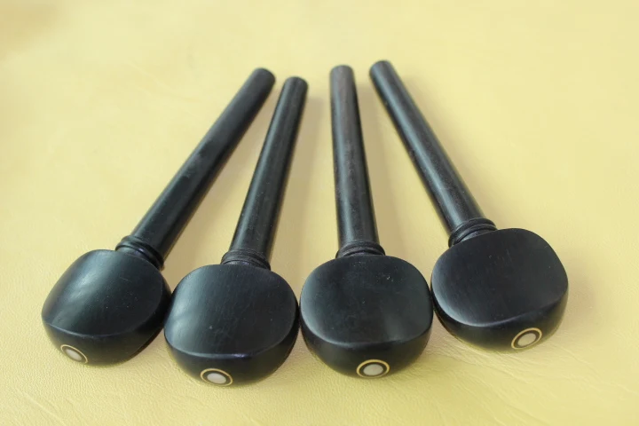 

Viola accessories Viola piano shaft twisted ebony fish eye axis / set of 4