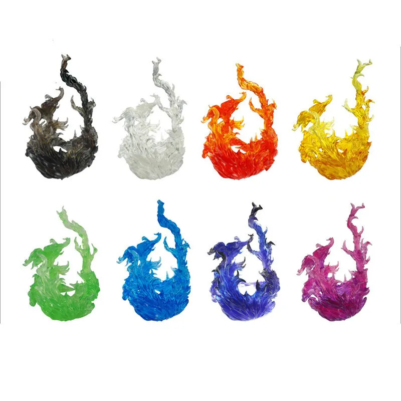 Tanie Tamashii płomień wpływ efekt Model Kamen Rider Figma SHF figurka ogień sceny zabawki specjalne efekt działania zabawki akcesoria