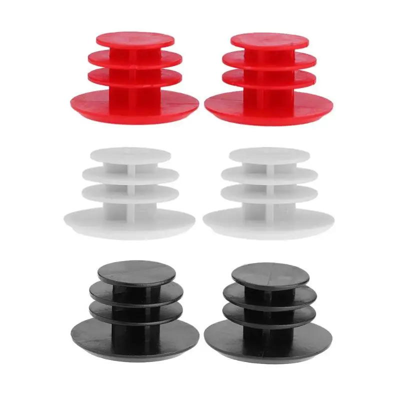 

1 Pair Bicycle Handlebar Grip End Plugs MTB Road Bike Grips Bicycle Cycling Handles Grips Plastic Caps Stoppers Bike Accessories