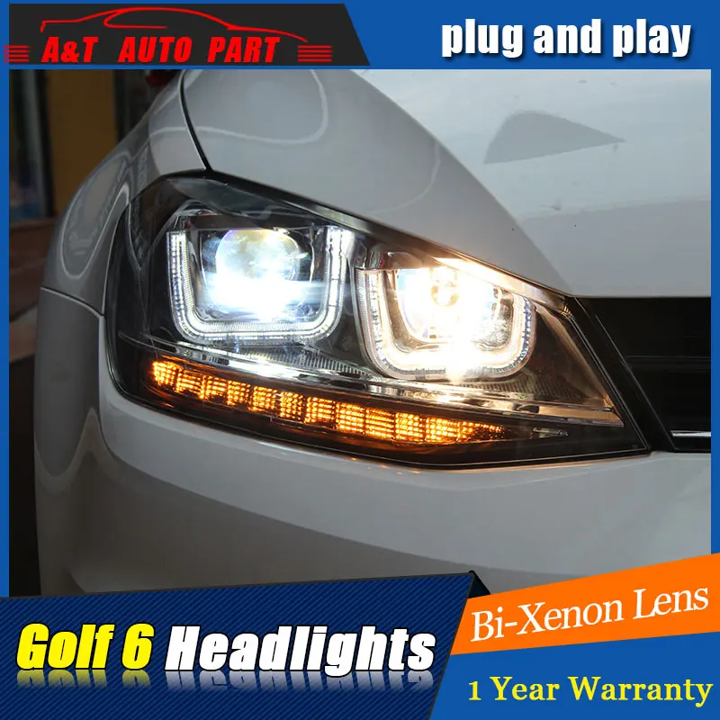 new head lamps Car Styling for VW Golf7 Headlights Golf 7 MK7 LED
