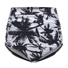 Женские бикини, два предмета, раздельные летние пляжные купальные костюмы, одежда для плавания, женская одежда с принтом, высокая талия, Шорты для плавания, N30