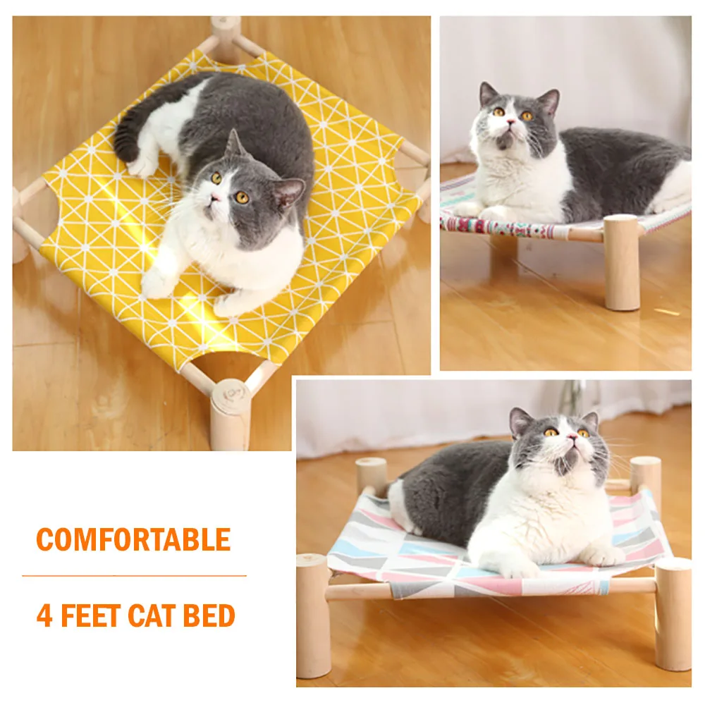  Summer Cat Hammock Bed Pet House For Dogs Puppy Lazy Mat Cushion Lounger For Cats Kitten Cottages W