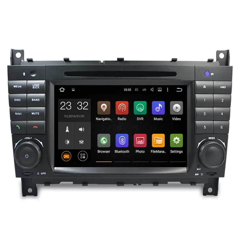 Quad Core 2G RAM Android 7 1 font b Car b font DVD for Mercedes Benz