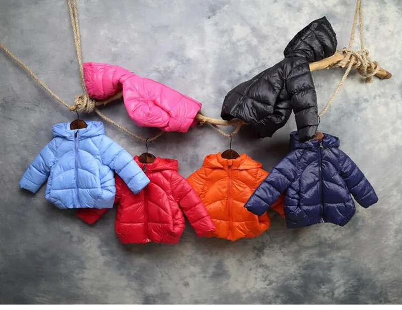 COOTELILI Angel Wing Winter Jacket Coat For Kids Boys Girls Cotton Hooded Warm Winter Parka Children's Jacket Infant Overcoat (2)