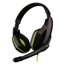 X1 Headphones Stereo Bass Headset Surrounded Over-Ear Gaming Headband With Microphone Earphone For PC Computer Phone