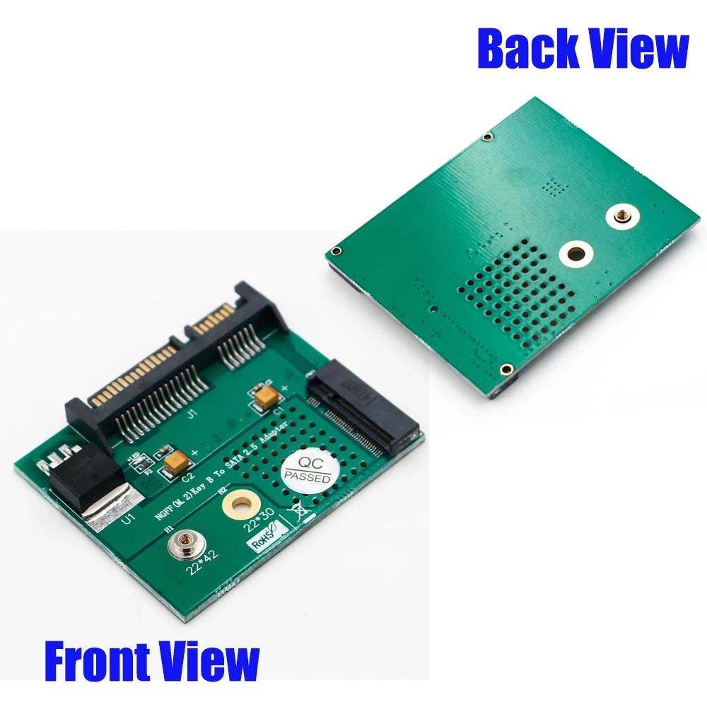 M.2 to SATA Converter Card M.2 NGFF SSD to SATA 2.5\