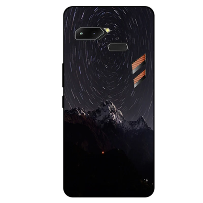Чехол для ASUS ROG game мягкая задняя крышка с изображением звездного неба ZS600KL Z01QD
