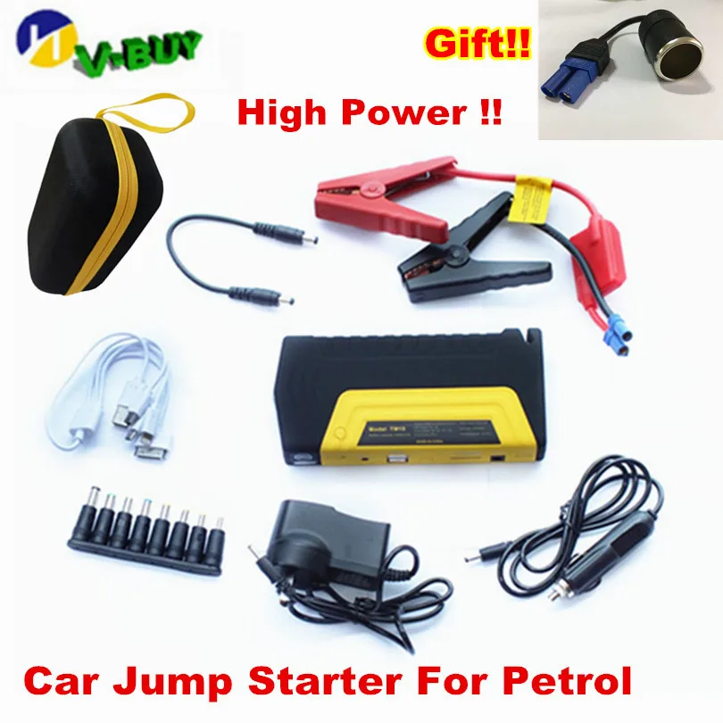 

Car Jump Starter Multi-Function 12V Car Charger 2USB Power Bank Car Battery Booster for Petrol Cars with Good Quality