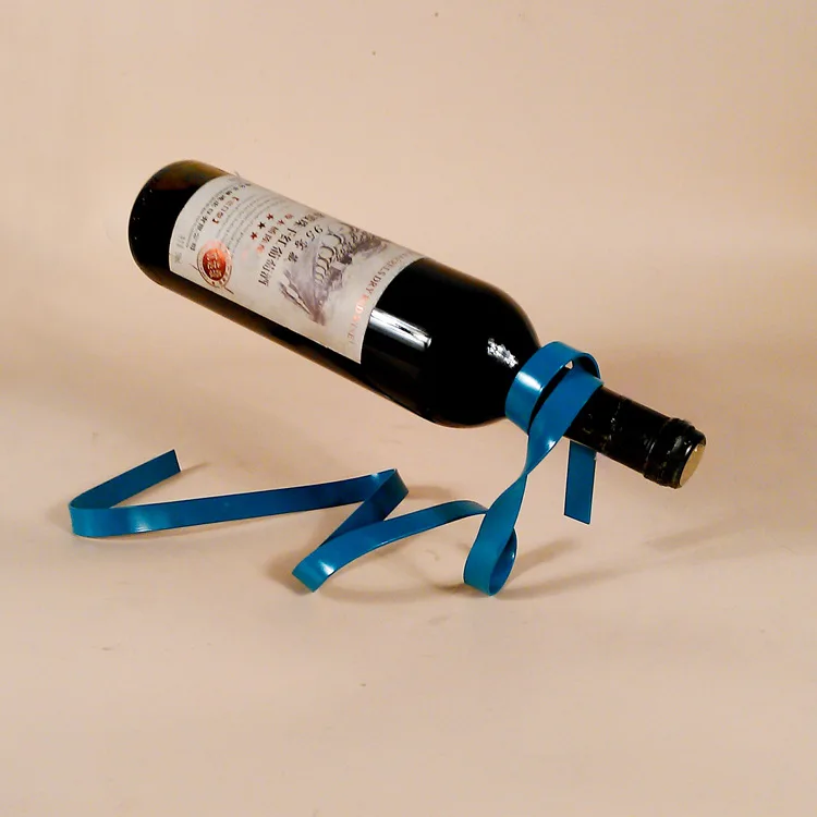 ワインホルダー ディスプレイ 卓上ワインラック ZB855 Charcoal Metal Holder Choo Train WINE Bottle  BODIES Wine