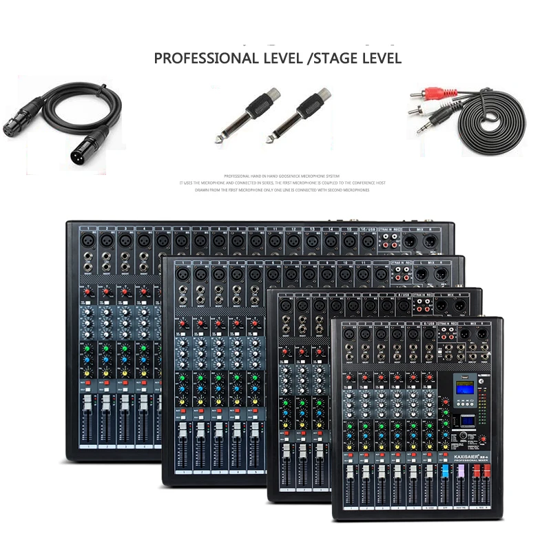 

Professional Mixer Intelligent Reverberation Bluetooth Wireless 99 DSP Effects Mixer RE Series Console with USB Y
