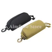 Тактический Molle очки Чехол небольшие солнцезащитные очки Чехол для очков Противоударные Защитные очки коробка для хранения