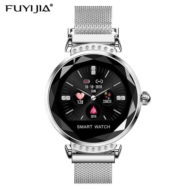 

FUYIJIA New Waterproof Smart Watch Woman Smartwatch Heart Rate Information Step Counter Sports Watches Bluetooth Female Relogio