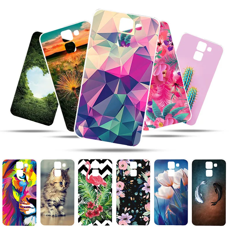 

Bolomboy Painted Case For Homtom HT30 Case Silicone Soft TPU Cases For Homtom HT 30 Cover Wildflowers Cute Animal Bags 5.5 inch