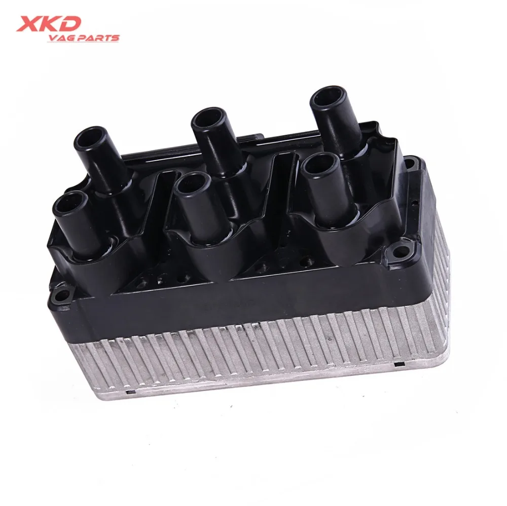 Автомобильные запчасти, новая катушка зажигания для VW Golf GTI VR6 Jetta Bora Beetle RSI Seat Leon 021 905 106