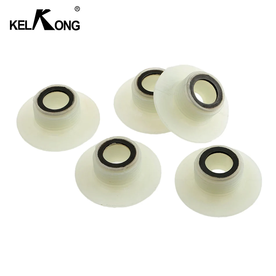 

KELKONG 5Pcs Oil Pump Chainsaw Trimmer Part Universal Drive Pump Worm Gear for Chainsaw Parts 4500 5200 5800 Carburetors Tools