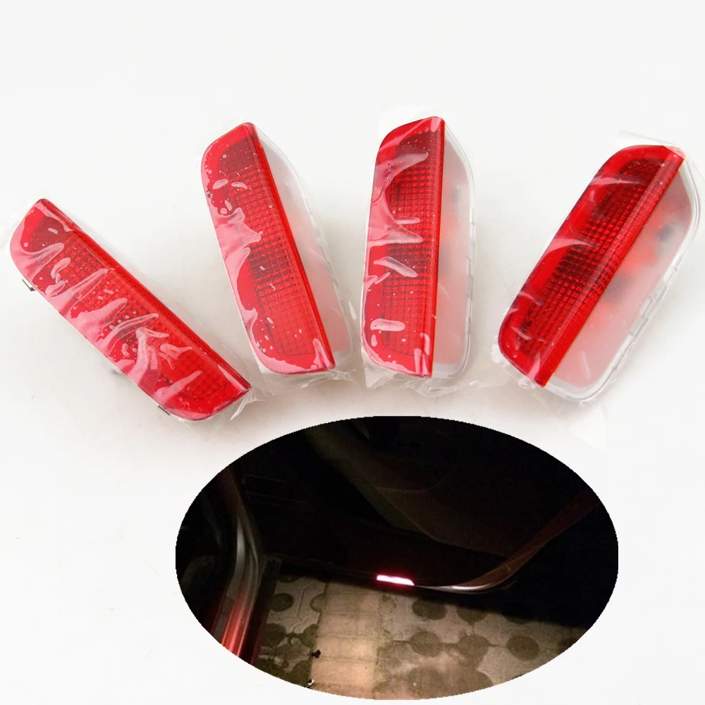 4x Car Interior Light Door Warning Light For Vw Golf 5 Mk6 7 Mk7 Passat
